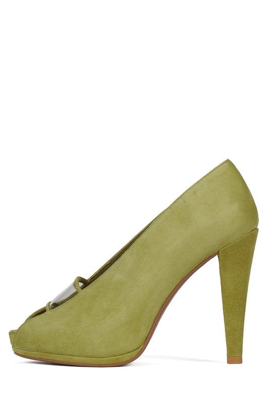 Jeffrey Campbell TECHNICAL - Chartreuse Suede