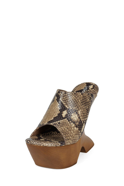 Jeffrey Campbell GIAH-2 - Beige Python