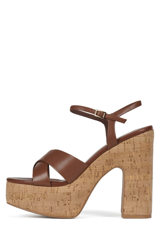 Jeffrey Campbell BIG-TIME - Tan Cork