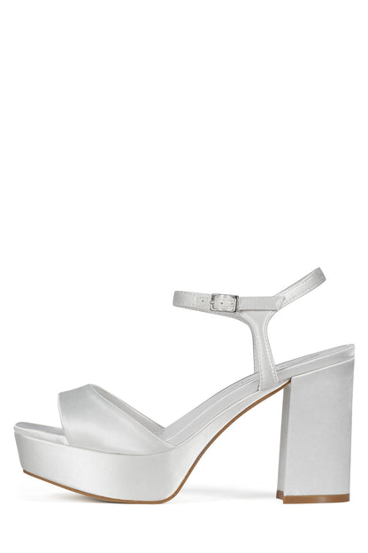 Jeffrey Campbell AMMA-1 - White Satin