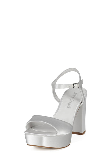 Jeffrey Campbell AMMA-1 - White Satin