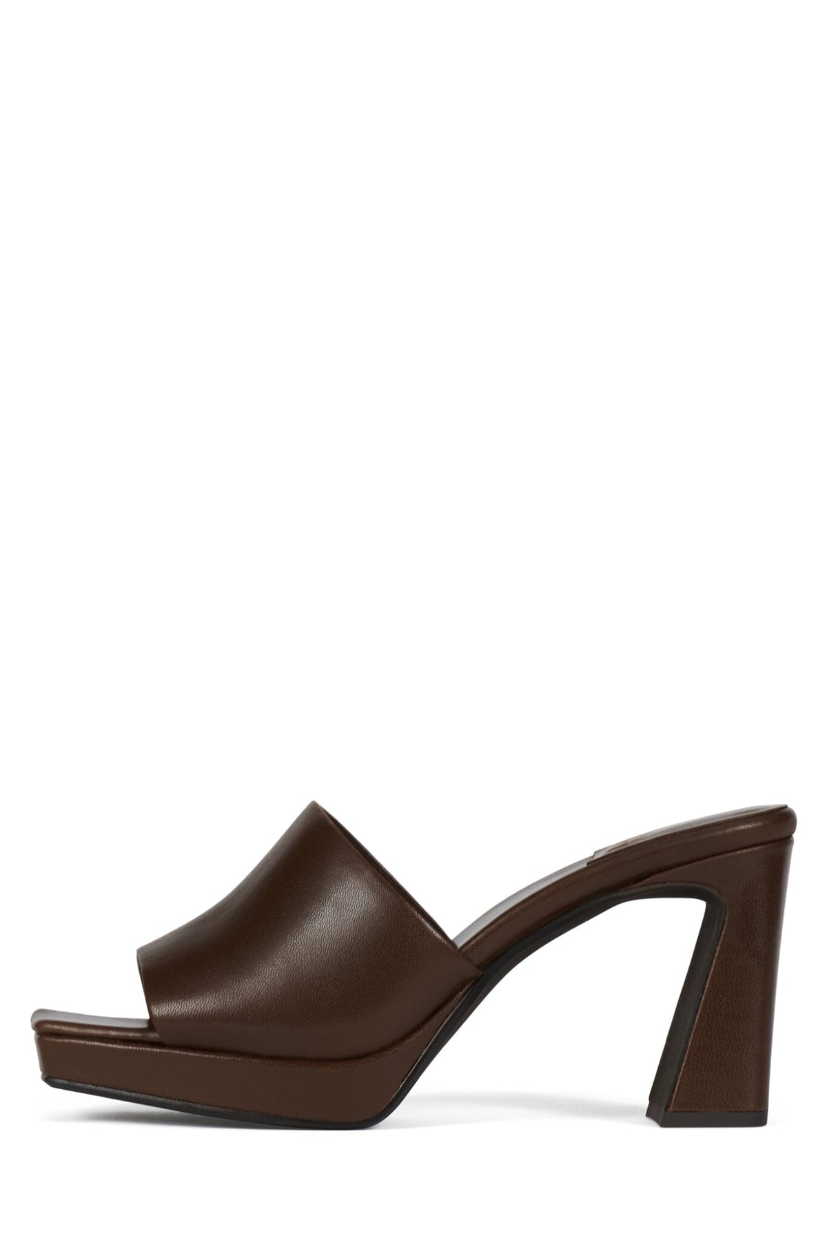 Jeffrey Campbell DRESS-CODE - Dark Brown Patent