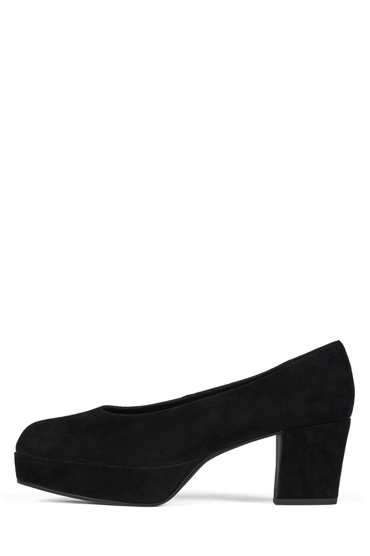 Jeffrey Campbell CHAPTERS Platform Pump - Black Suede