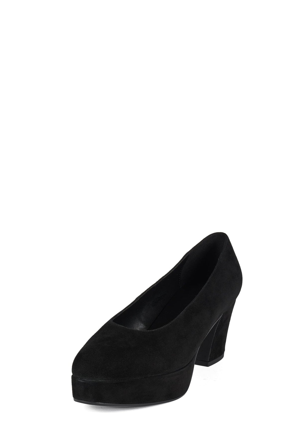 Jeffrey Campbell CHAPTERS Platform Pump - Black Suede