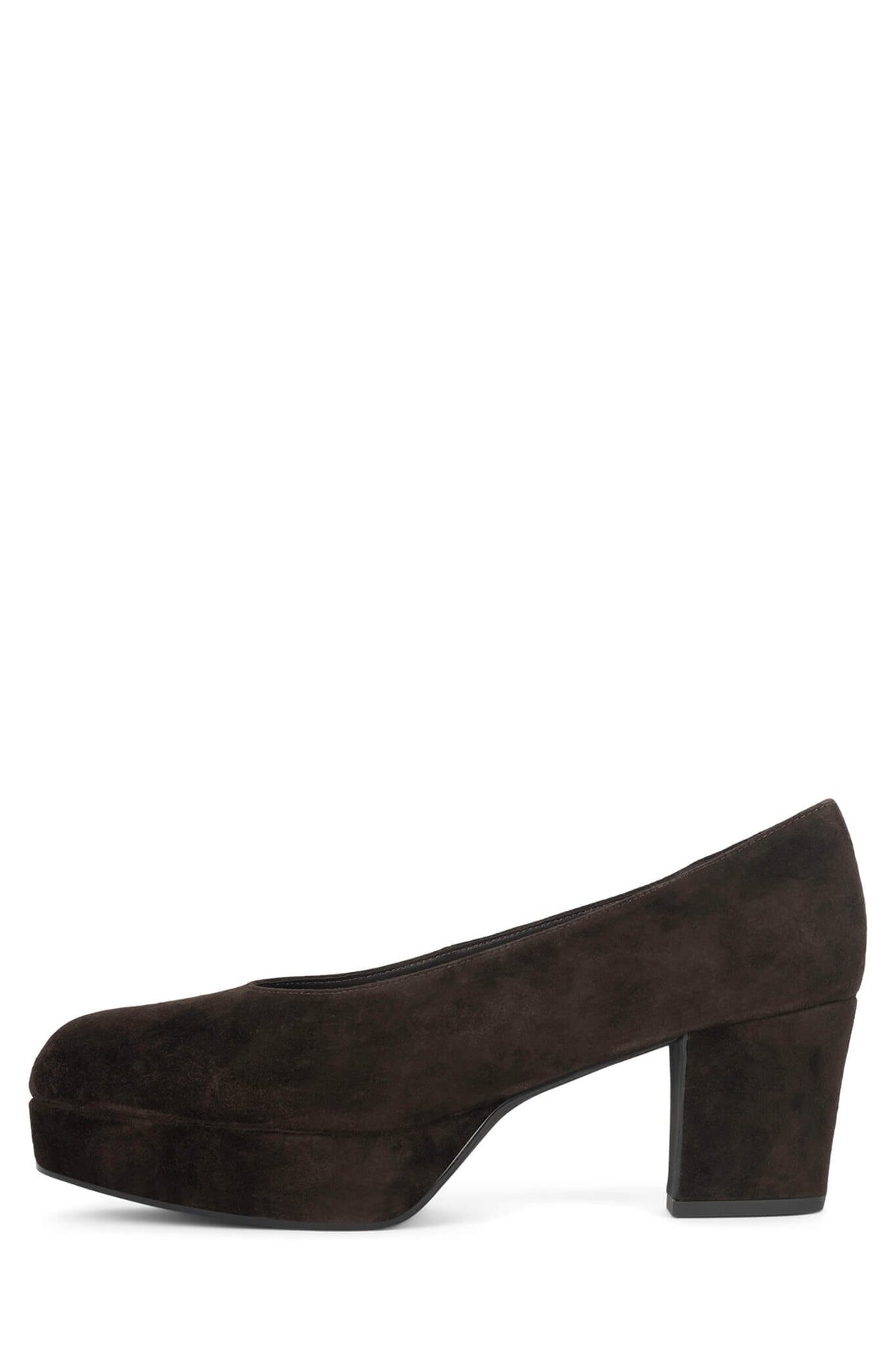 Jeffrey Campbell CHAPTERS Platform Pump - Black Suede