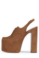 Tan Suede