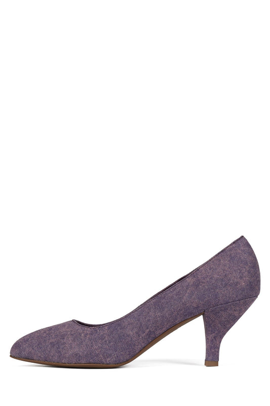 Jeffrey Campbell MOCHI - Purple Denim