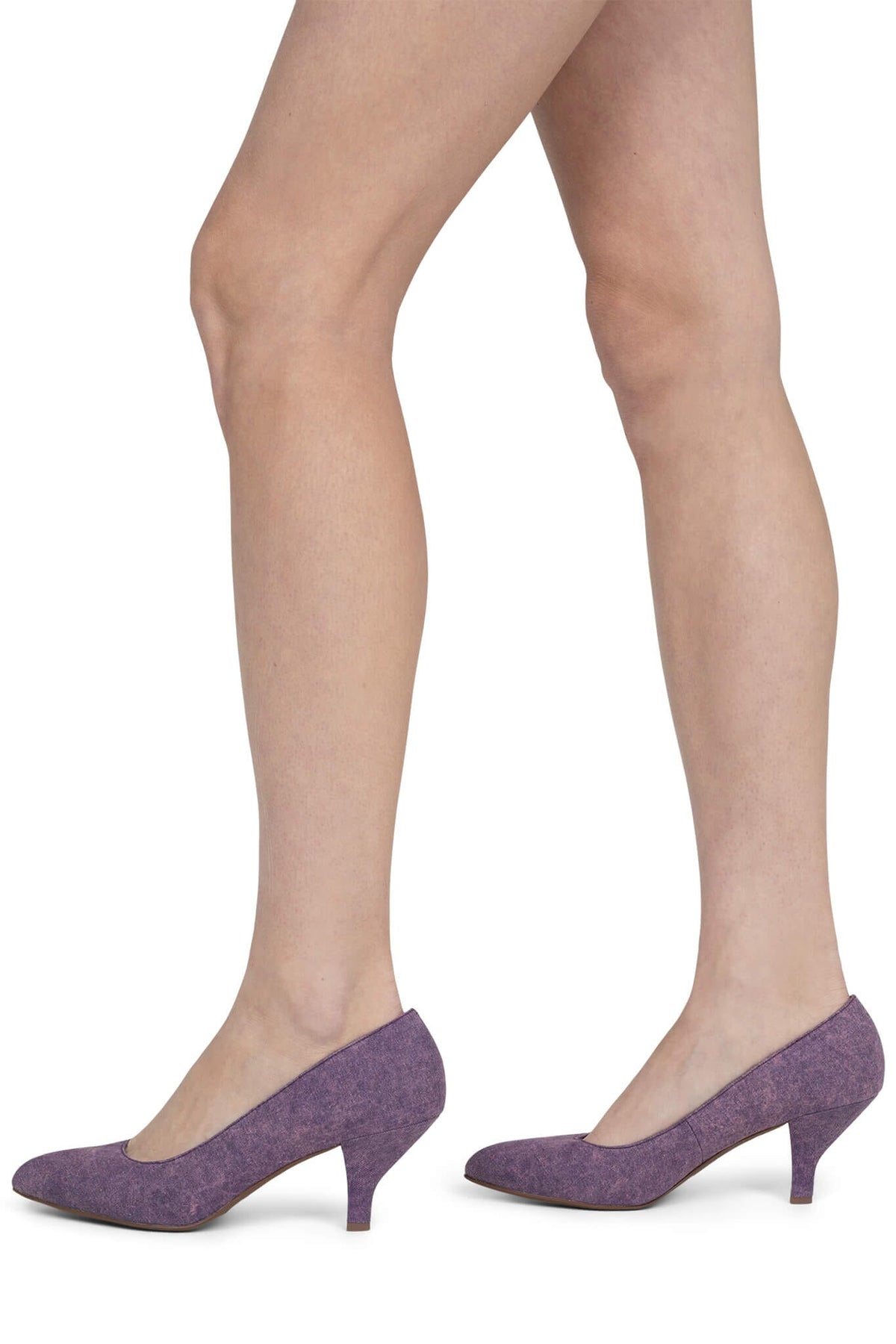 Jeffrey Campbell MOCHI - Purple Denim