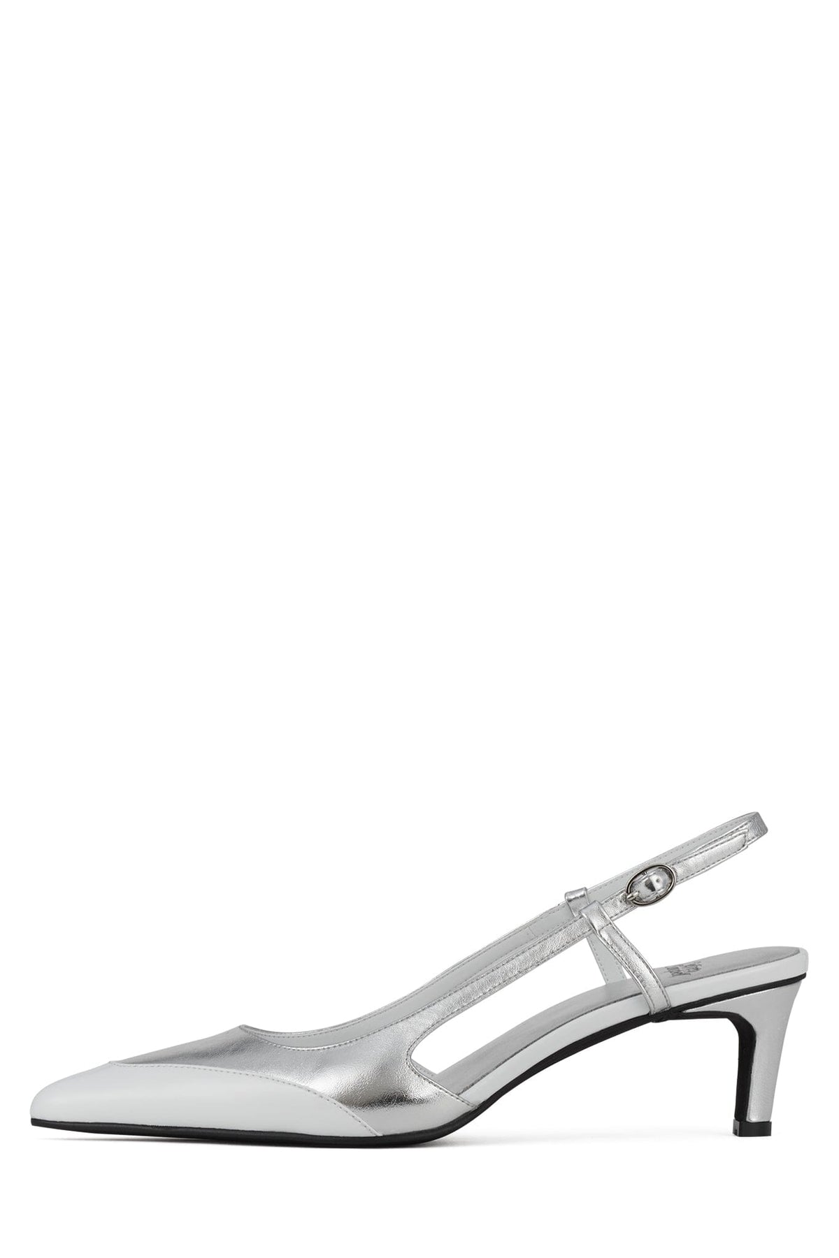 Jeffrey Campbell BOOSHKY - Silver White Combo