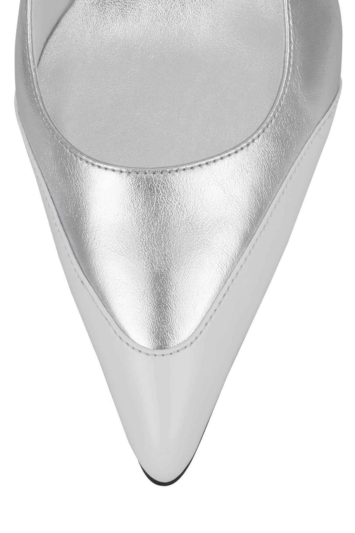 Jeffrey Campbell BOOSHKY - Silver White Combo