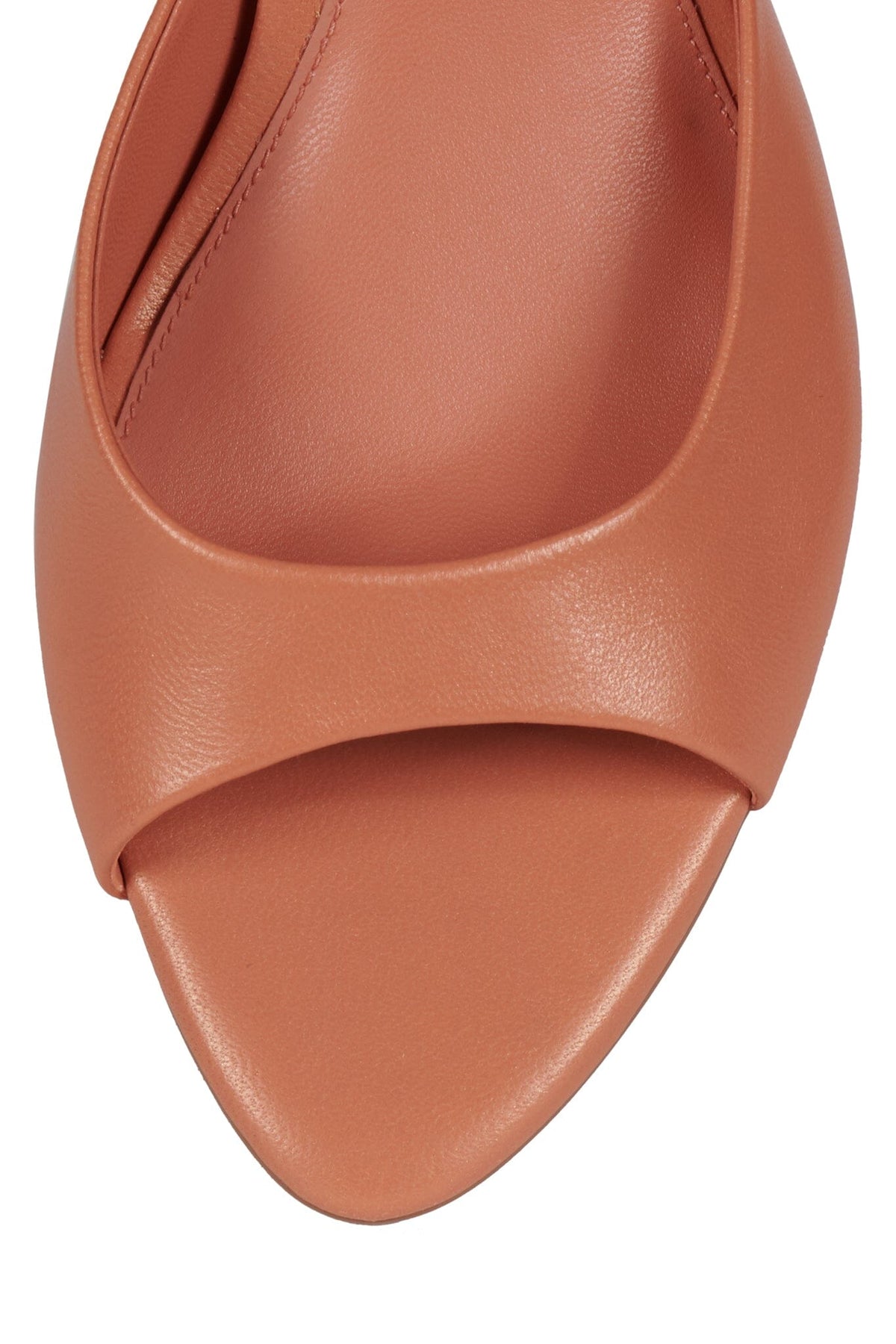 Jeffrey Campbell SPY-KID Kitten Heeled Sandal - Dusty Orange