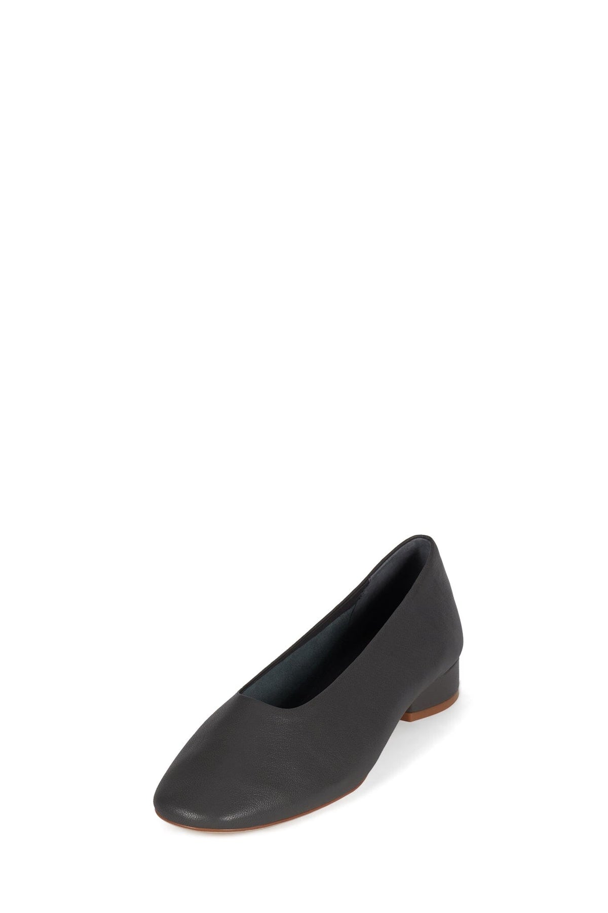 Jeffrey Campbell TRUSTEE Block Kitten Heel - Grey