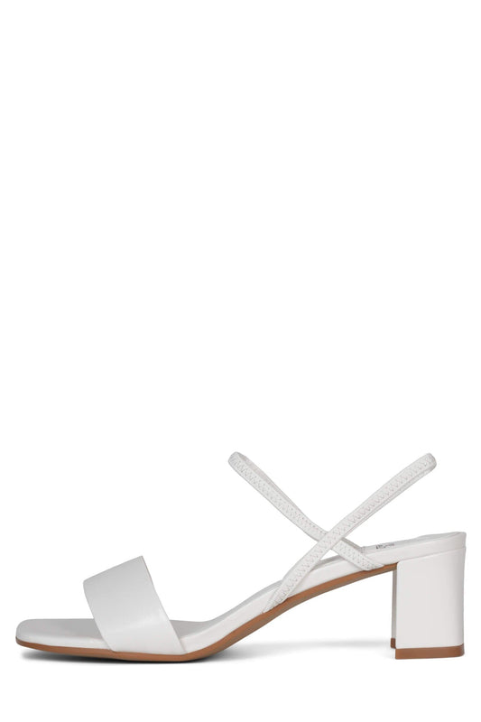 Jeffrey Campbell ADAPT Heeled Sandals - White