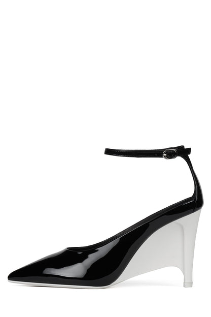 Jeffrey Campbell SCULPTED - Black Patent