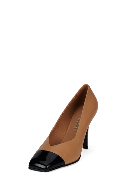Jeffrey Campbell SOUND - Beige Black Combo