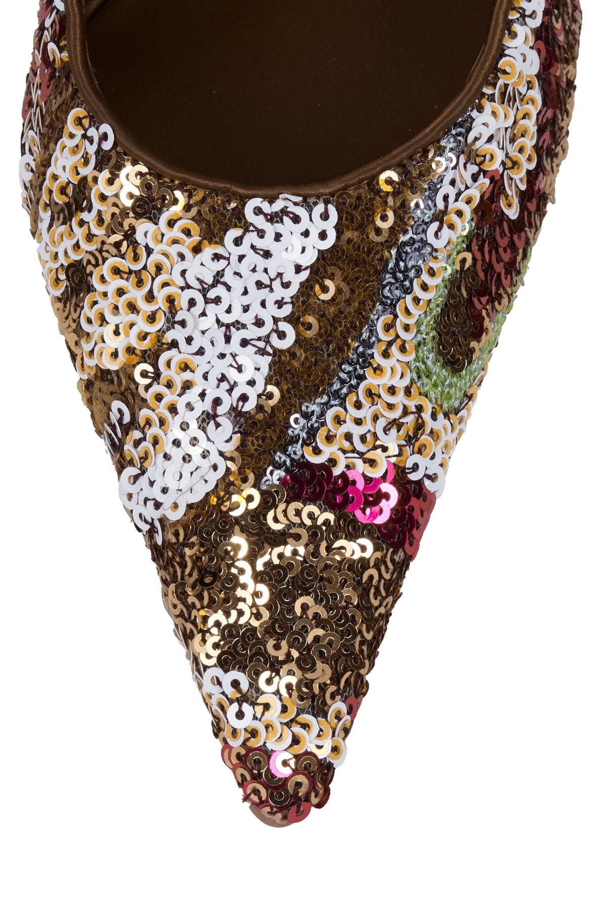 Jeffrey Campbell GOOD-SEQ - Brown Satin Combo