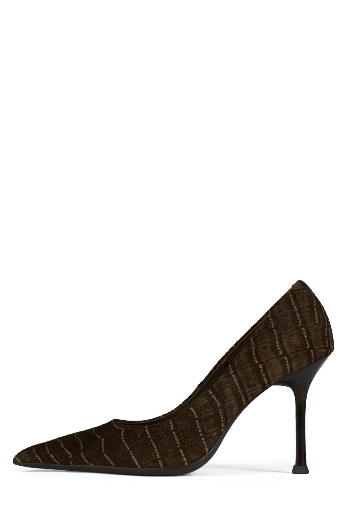 Jeffrey Campbell RISKTAKER3 Stiletto Heels - Taupe Snake