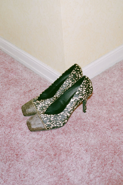 Jeffrey Campbell SOUND-F - Black White Hair