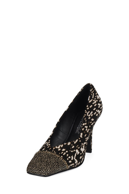 Jeffrey Campbell SOUND-F - Black White Hair