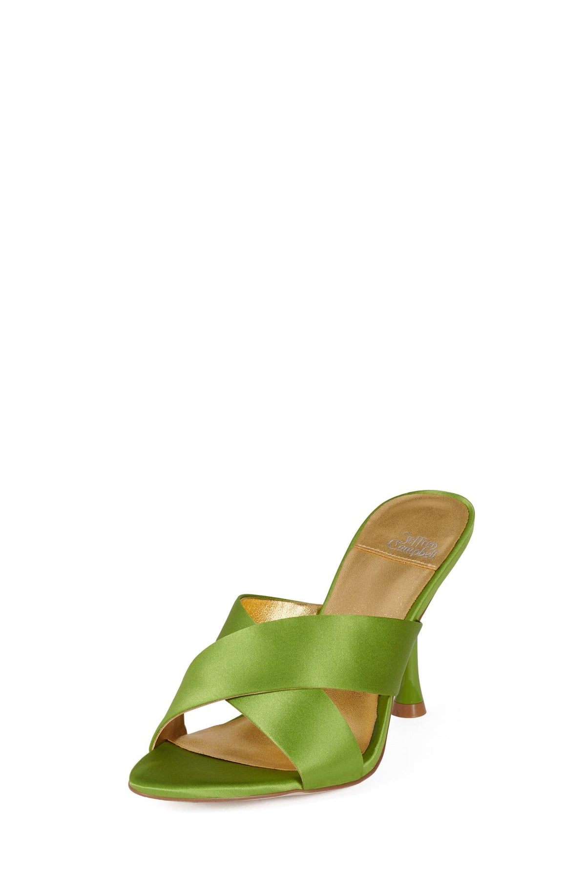 Jeffrey Campbell ILLUSTRIA - Green Satin
