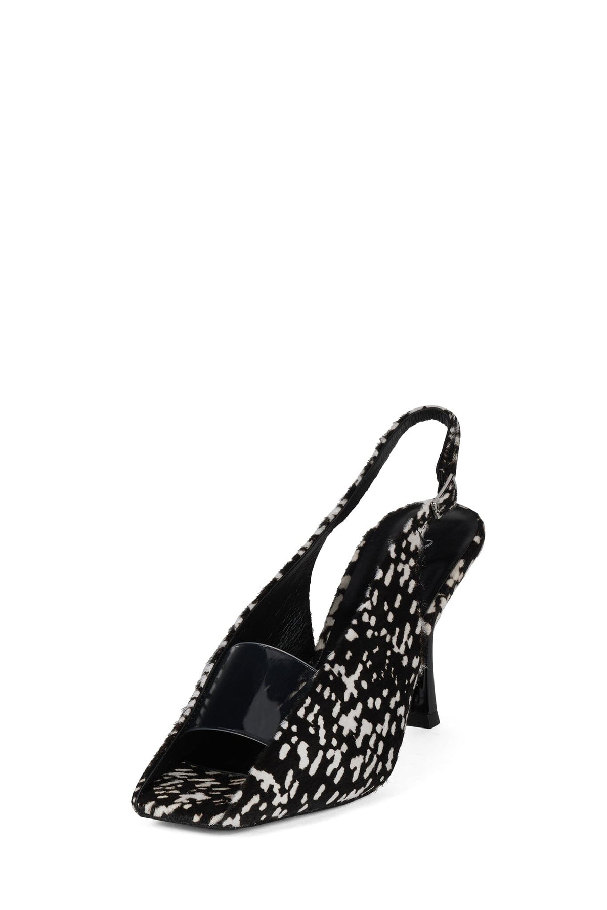 Jeffrey Campbell PATRIZIA-F - Black White Dot Clear