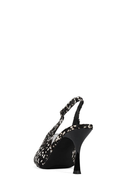 Jeffrey Campbell PATRIZIA-F - Black White Dot Clear