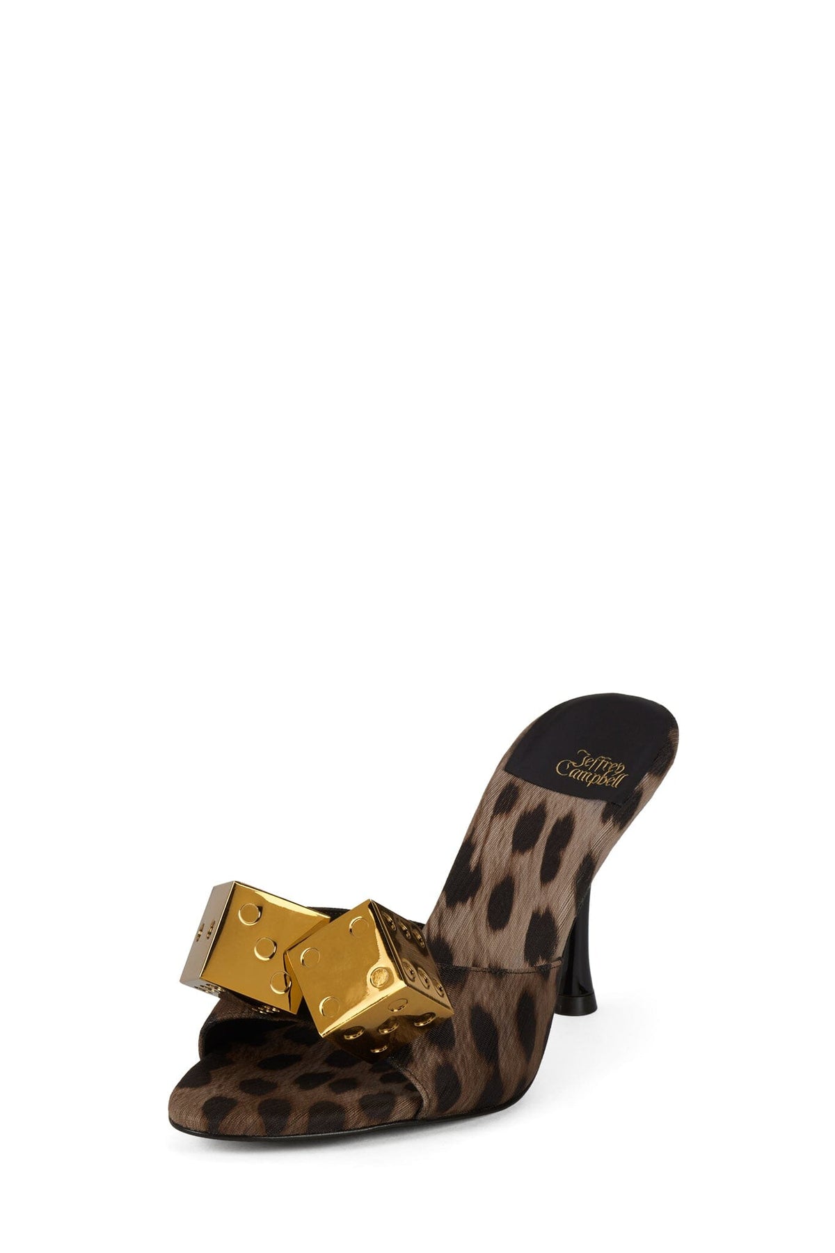 Jeffrey Campbell AGENT-O - Beige Cheetah Gold