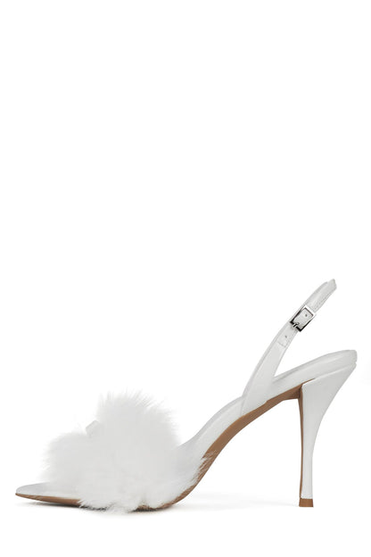 Jeffrey Campbell PRICE-F - White Patent Combo