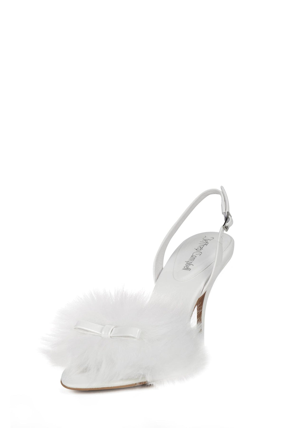 Jeffrey Campbell PRICE-F - White Patent Combo