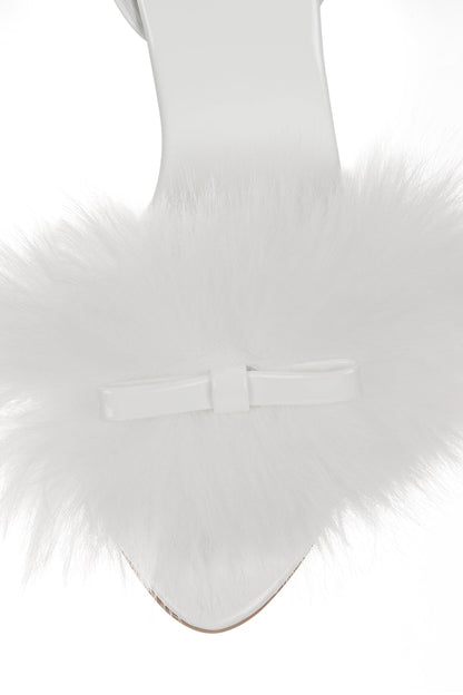 Jeffrey Campbell PRICE-F - White Patent Combo