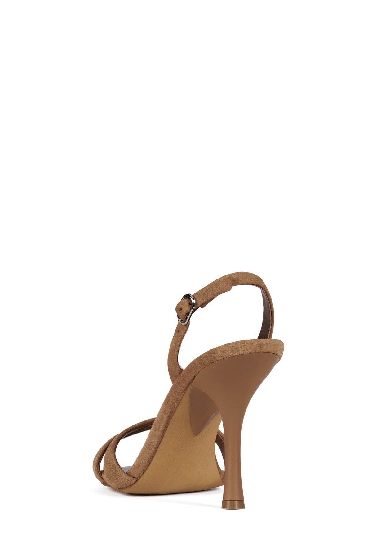 Jeffrey Campbell MARIELLE Heeled Sandal - Tan Suede