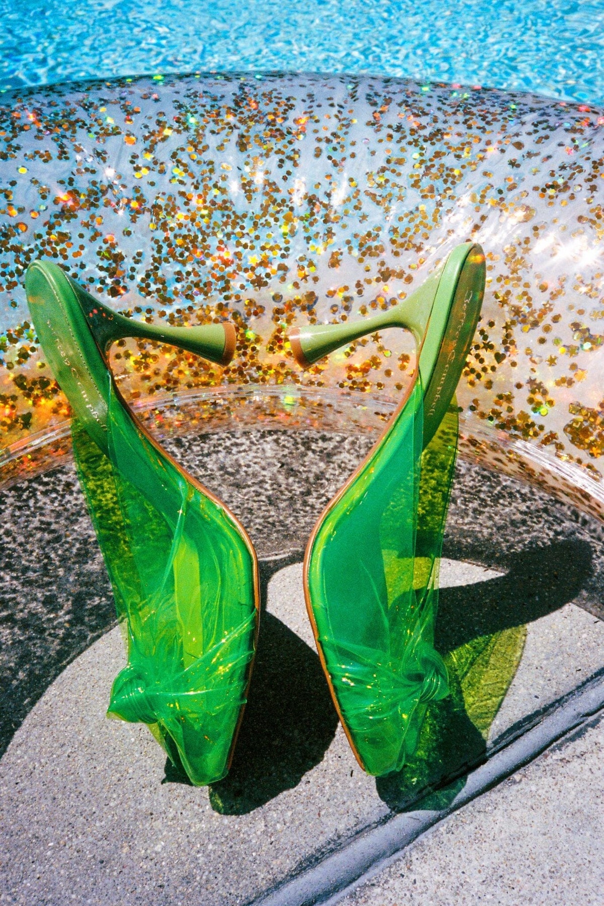 Jeffrey Campbell CRYSTALA-H - Green Combo