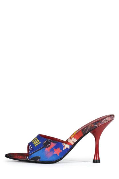 Jeffrey Campbell AGENT Heeled Sandal - Bad Girl Combo