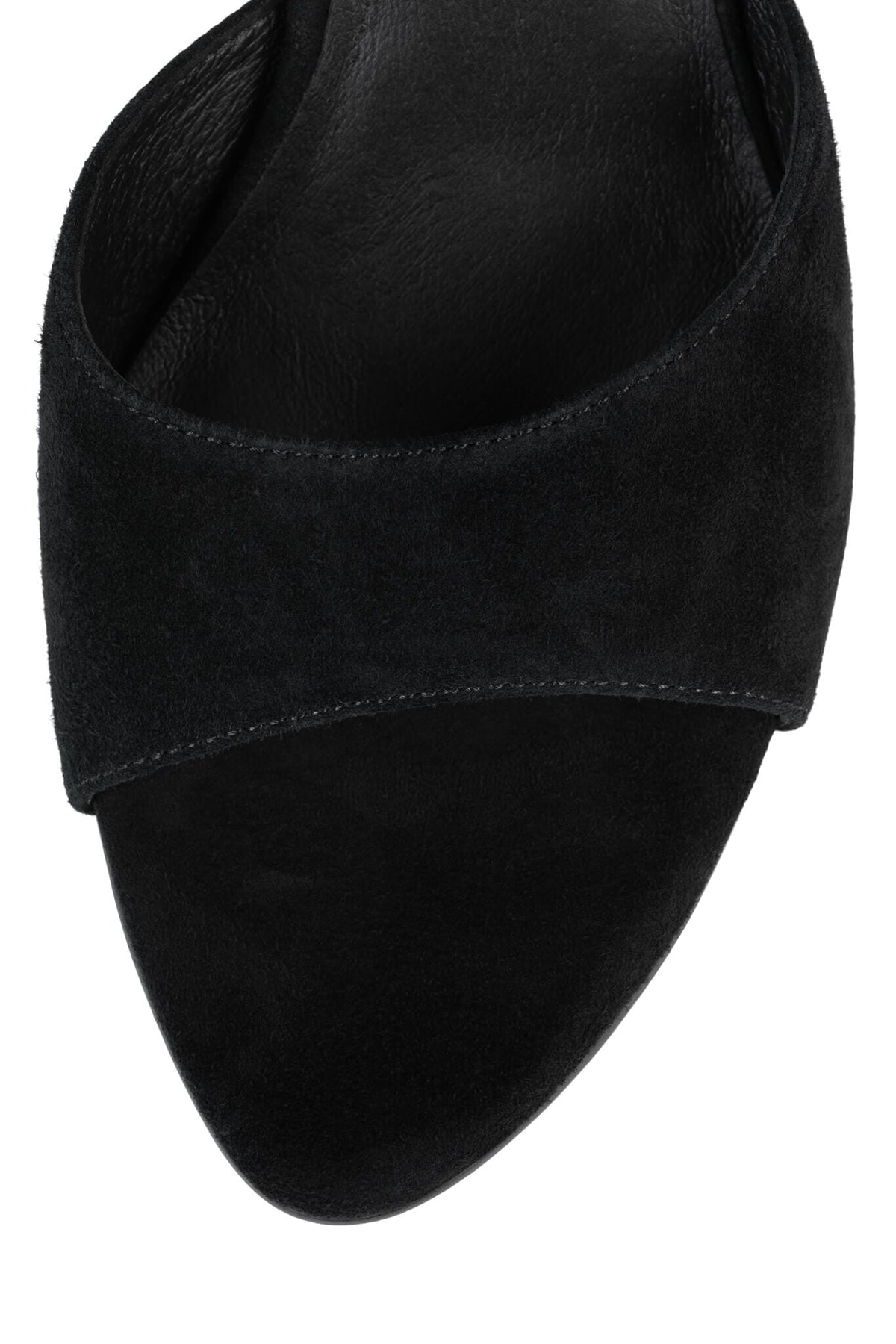Jeffrey Campbell AGENT Heeled Sandal - Black Suede