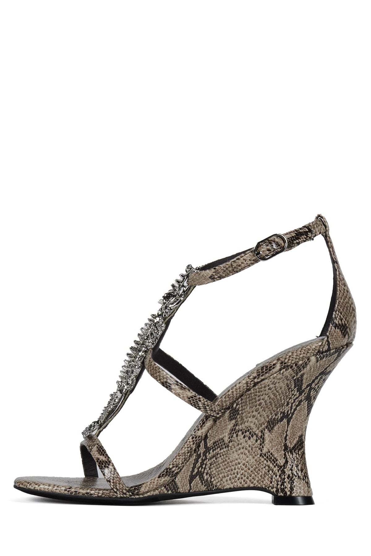 Jeffrey Campbell SWAMPED - Cheetah Satin Gold