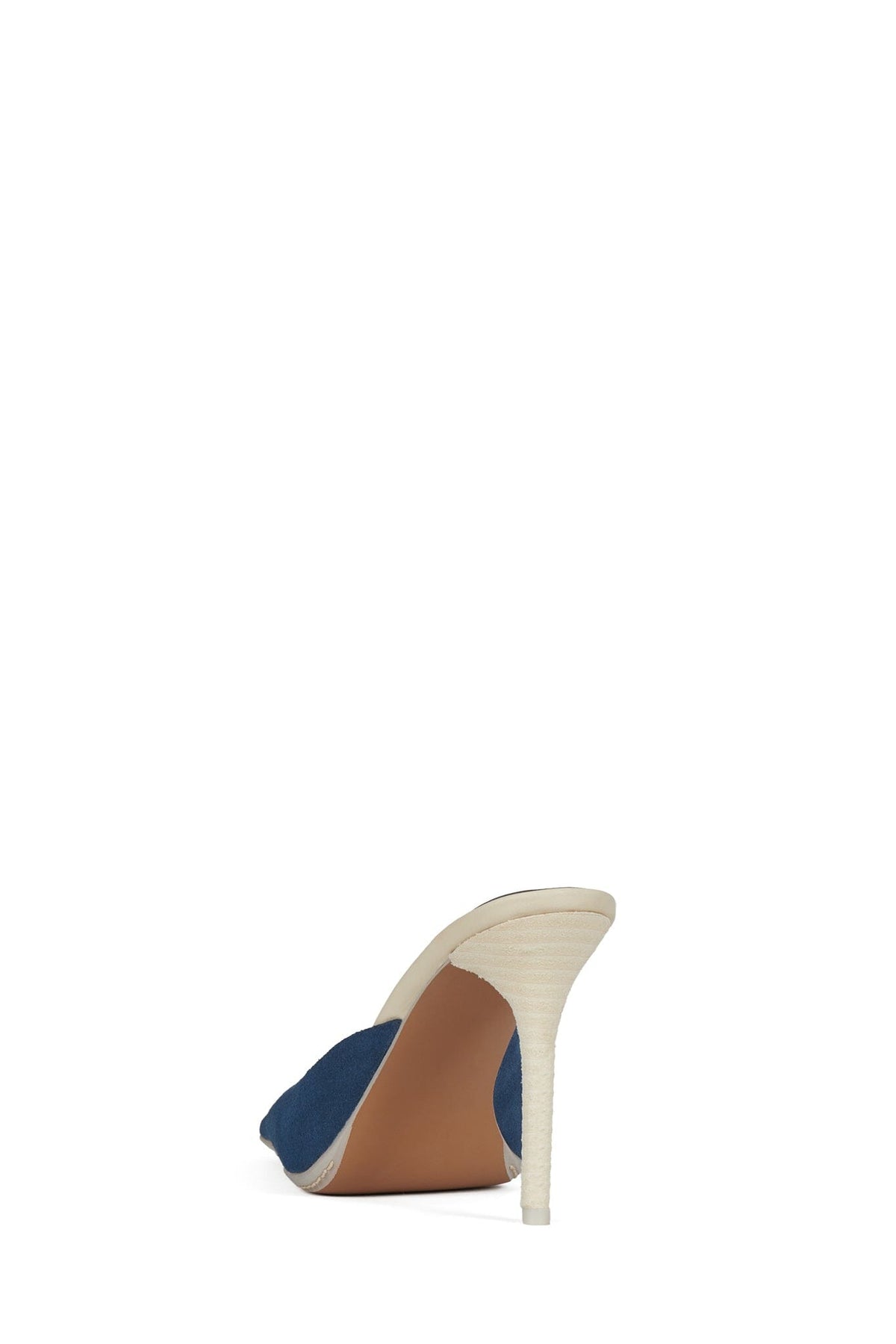 Jeffrey Campbell DELIBERATE - Blue Suede White Stack