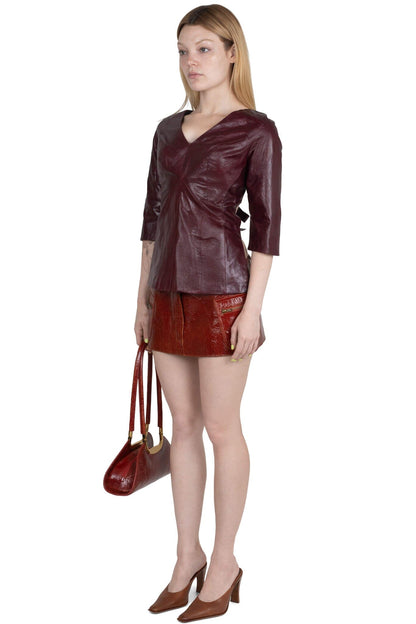 Jeffrey Campbell SLEUTH Heeled Mule - Rust