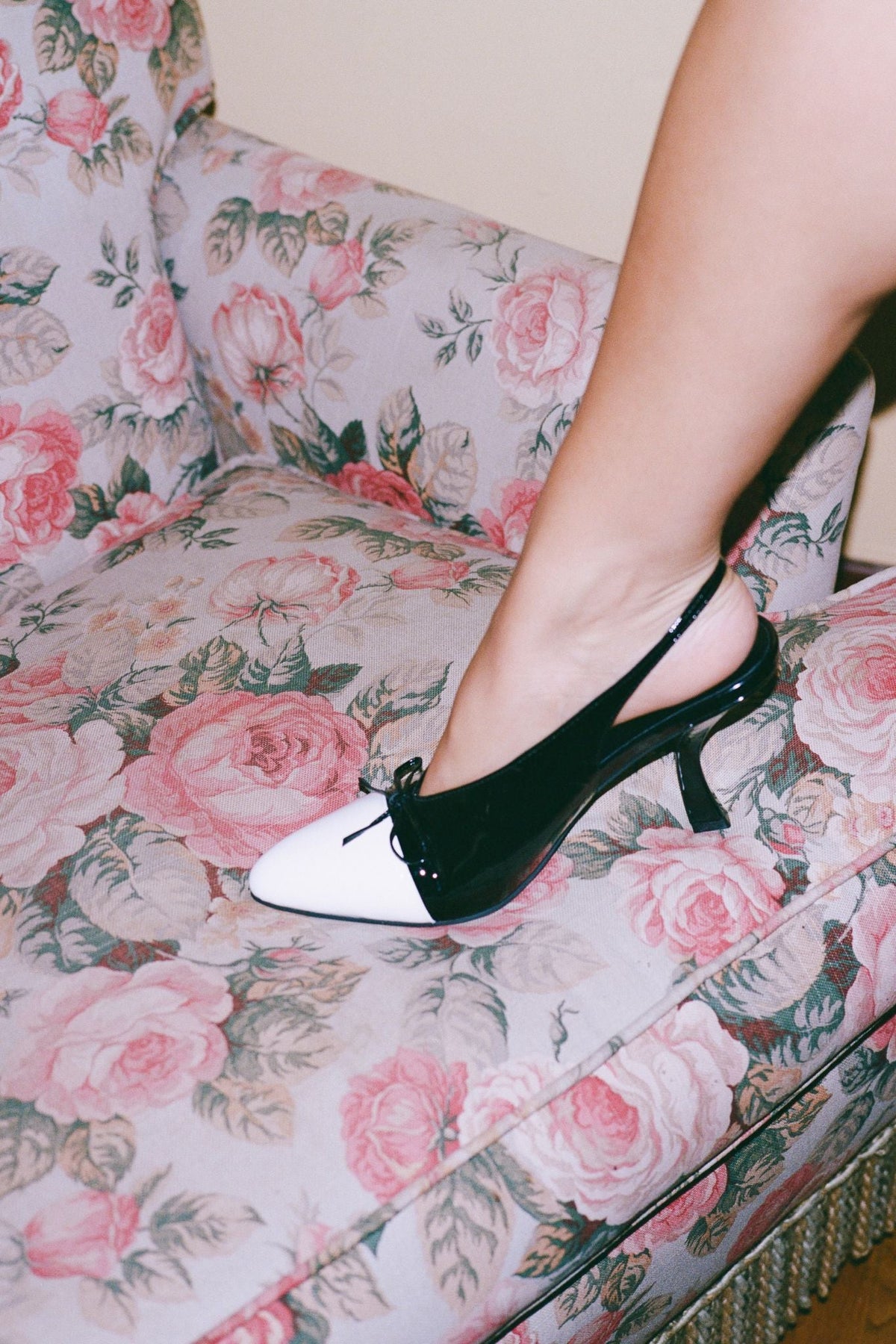 Jeffrey Campbell CHAI - White Patent Black Patent