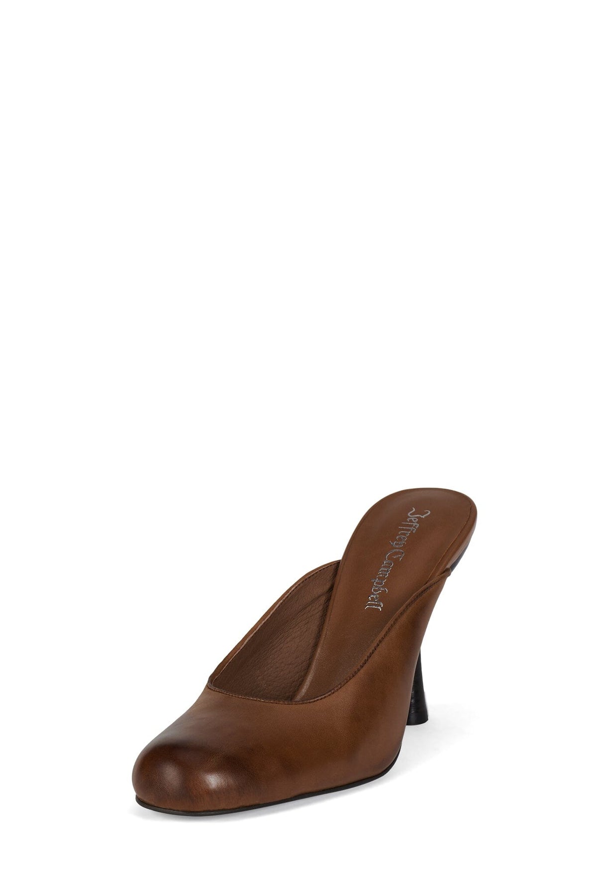 Jeffrey Campbell AUDRINA Heeled Mule - Brown Ruboff